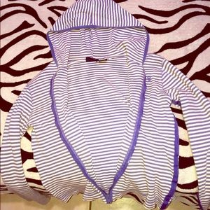 Comfortable striped jacket